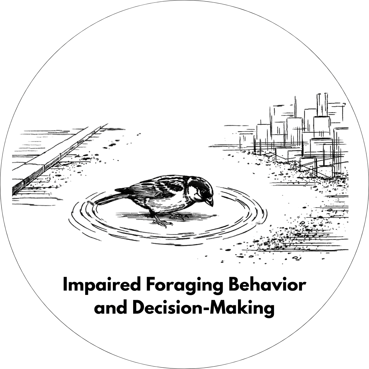Impaired Foraging Behavior and Decision-Making