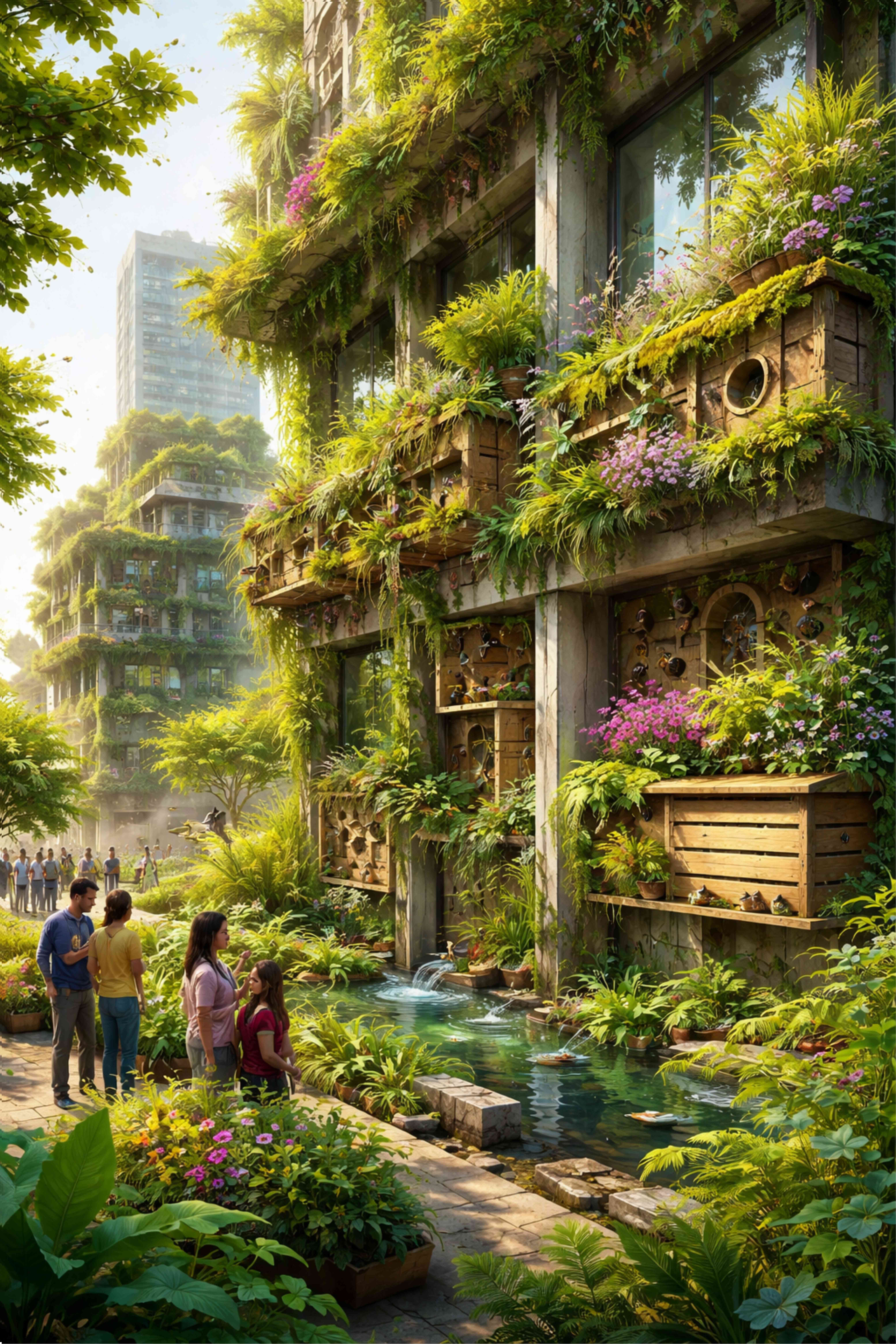 Bio-integrated architecture